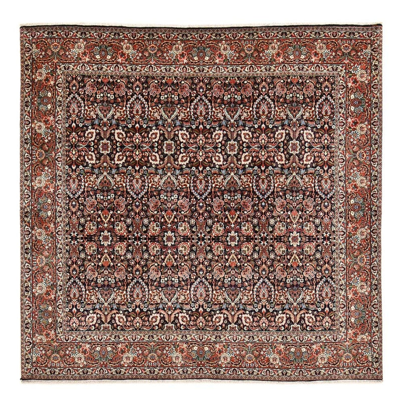 Perzisch tapijt - Bijar vierkant  - 252 x 252 cm - roest
