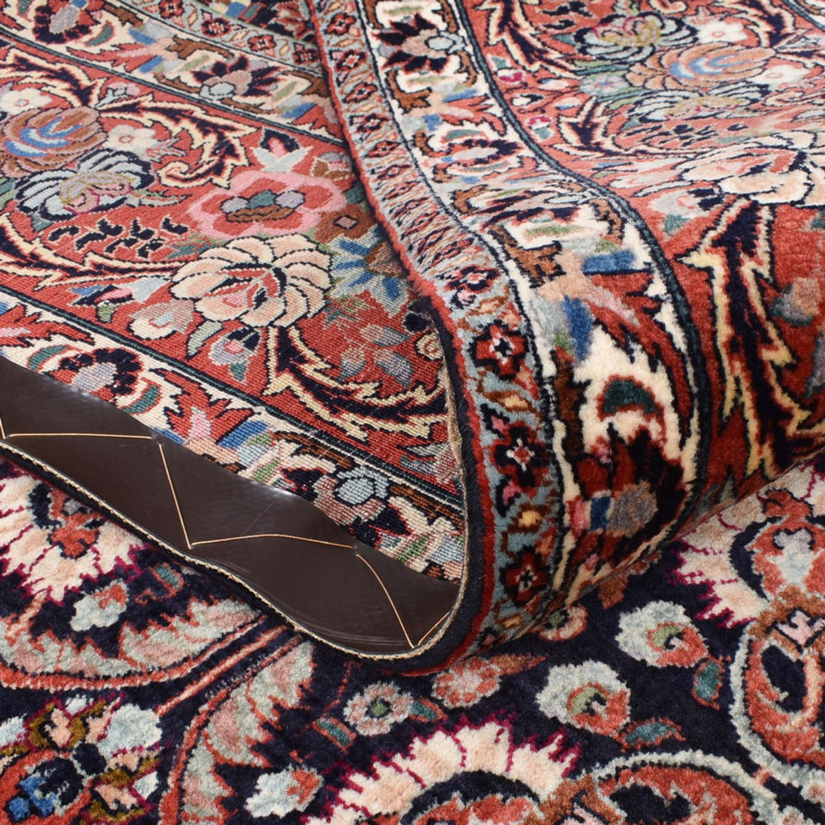 Perzisch tapijt - Bijar vierkant  - 252 x 252 cm - roest