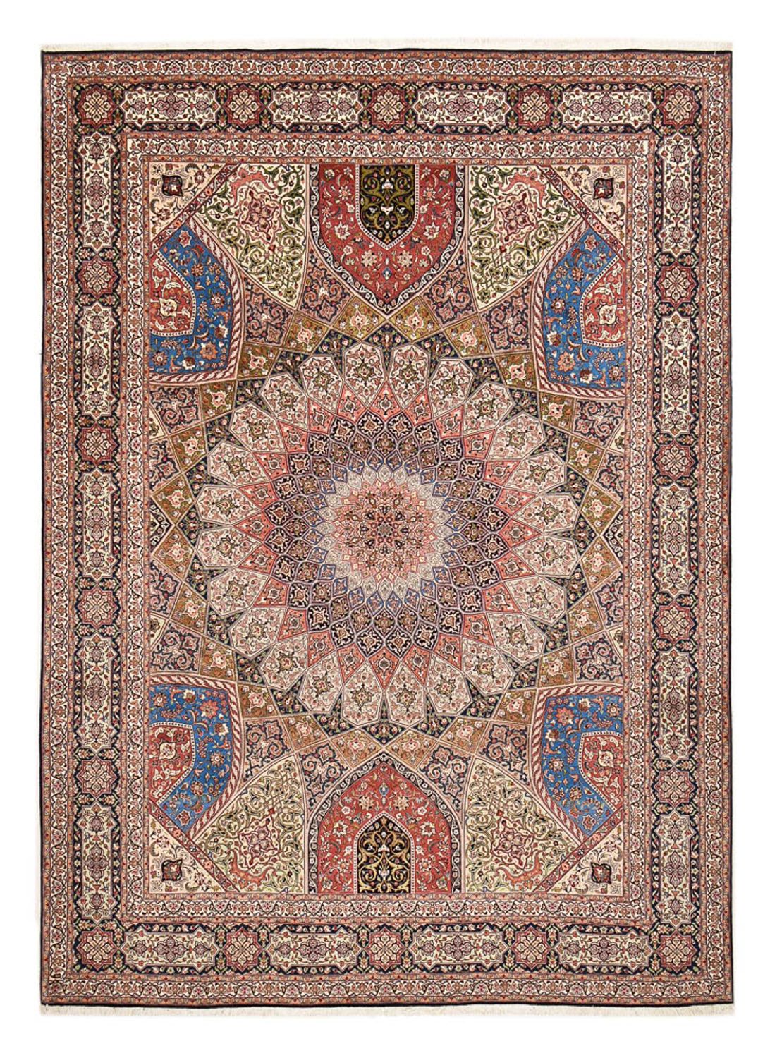 Perzisch tapijt - Tabriz - Royal - 411 x 302 cm - veelkleurig