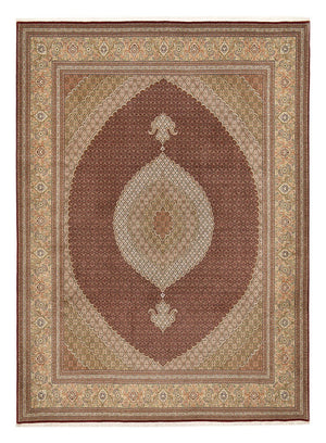 Perzisch tapijt - Tabriz - Royal - 407 x 301 cm - donker beige