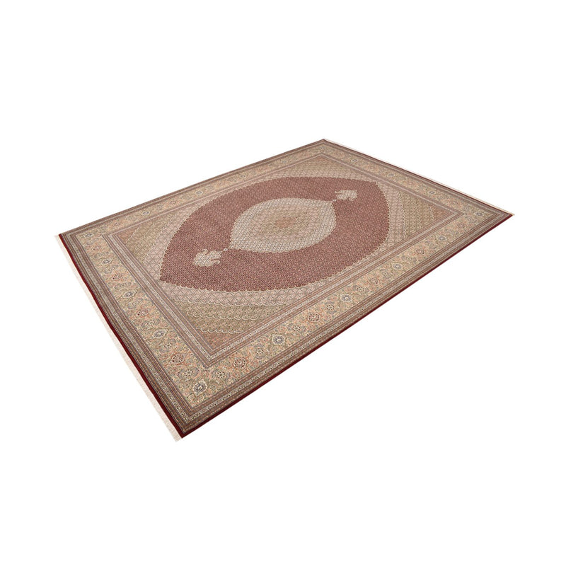 Perzisch tapijt - Tabriz - Royal - 407 x 301 cm - donker beige