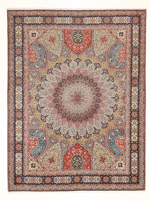 Perzisch tapijt - Tabriz - Royal - 397 x 300 cm - veelkleurig
