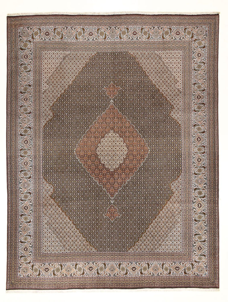 Perzisch tapijt - Tabriz - Royal - 393 x 305 cm - zand