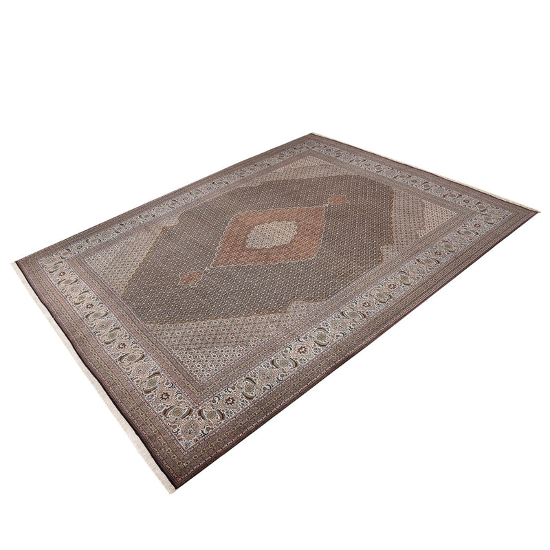 Perzisch tapijt - Tabriz - Royal - 393 x 305 cm - zand