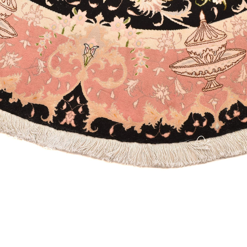 Perzisch tapijt - Tabriz - Premium rond  - 200 x 200 cm - veelkleurig