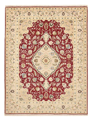 Perzisch tapijt - Tabriz - Royal - 210 x 153 cm - rood