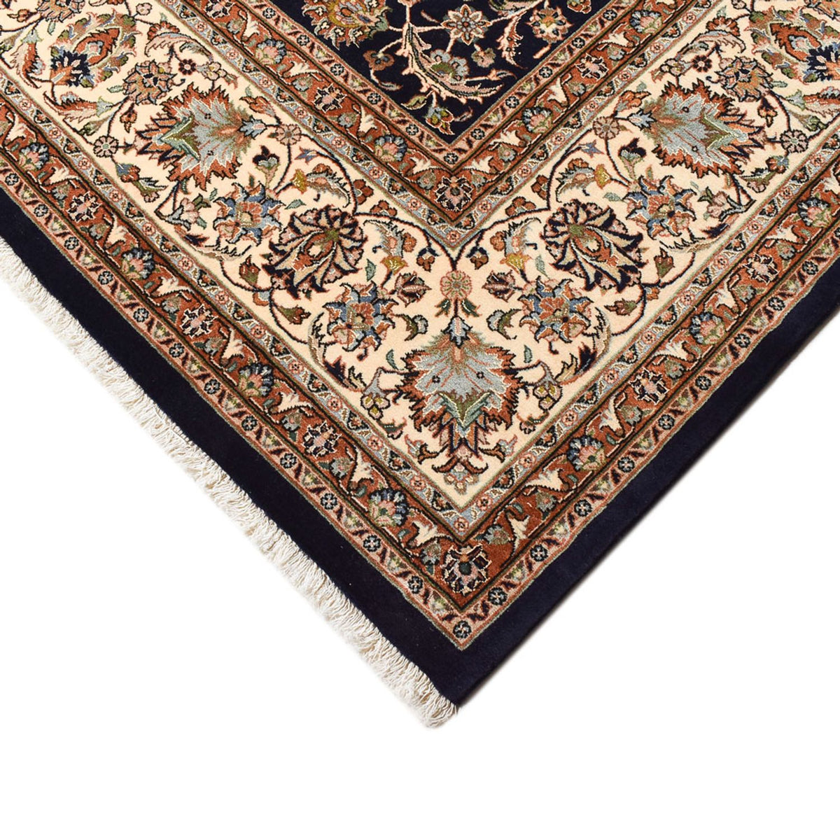 Perzisch tapijt - Klassiek - Koninklijke - 388 x 300 cm - donkerblauw