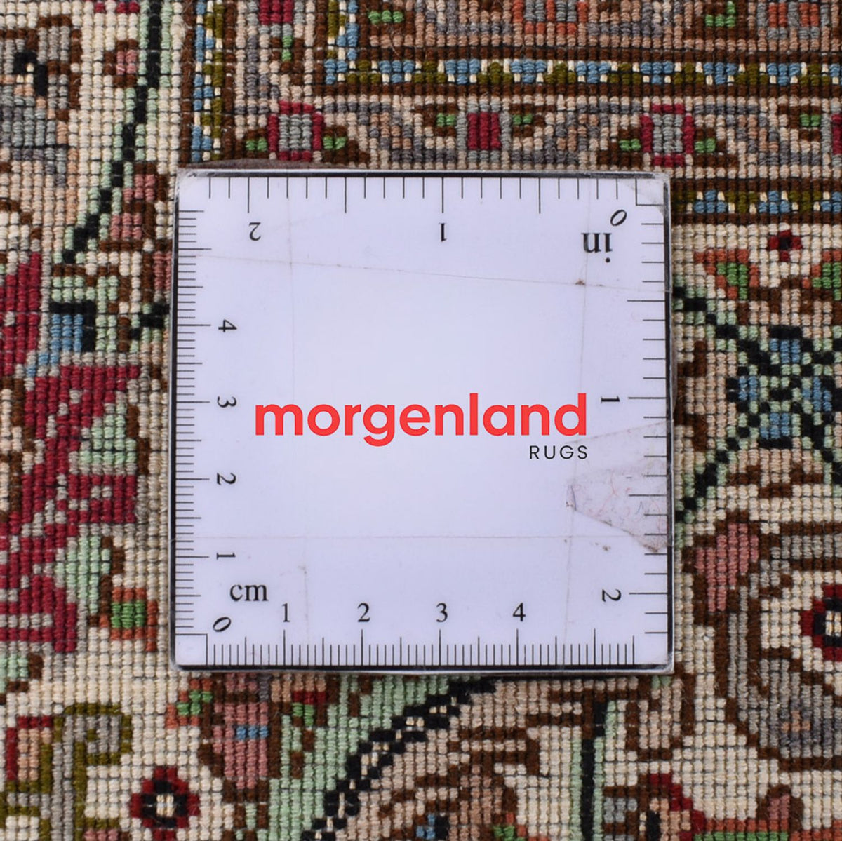 Perzisch tapijt - Tabriz - Royal - 410 x 302 cm - donker beige