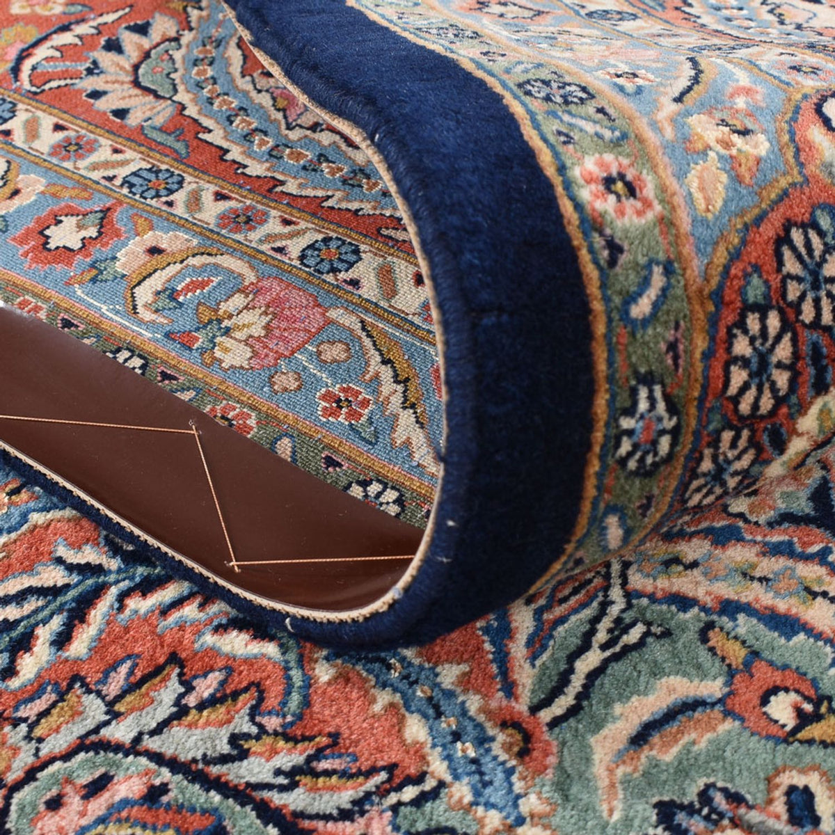 Perzisch tapijt - Klassiek - 404 x 305 cm - donkerblauw