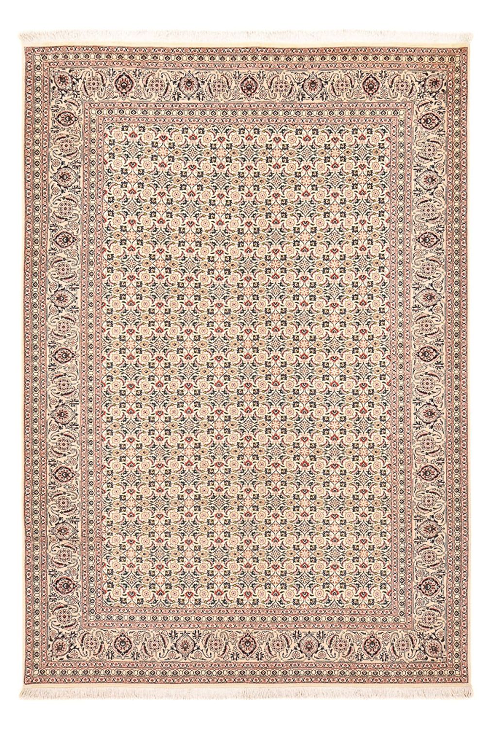 Perzisch tapijt - Tabriz - Royal - 297 x 200 cm - licht beige