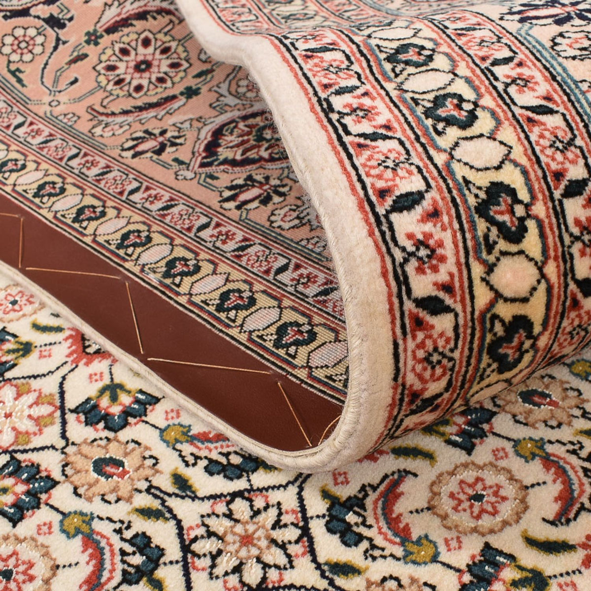 Perzisch tapijt - Tabriz - Royal - 297 x 200 cm - licht beige