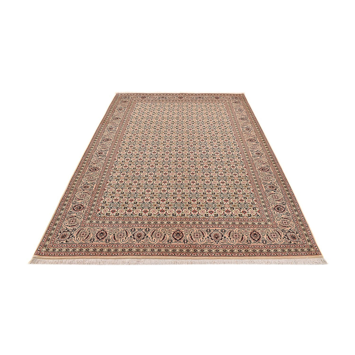 Perzisch tapijt - Tabriz - Royal - 297 x 200 cm - licht beige