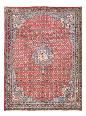 Perzisch tapijt - Bijar - 300 x 221 cm - licht rood