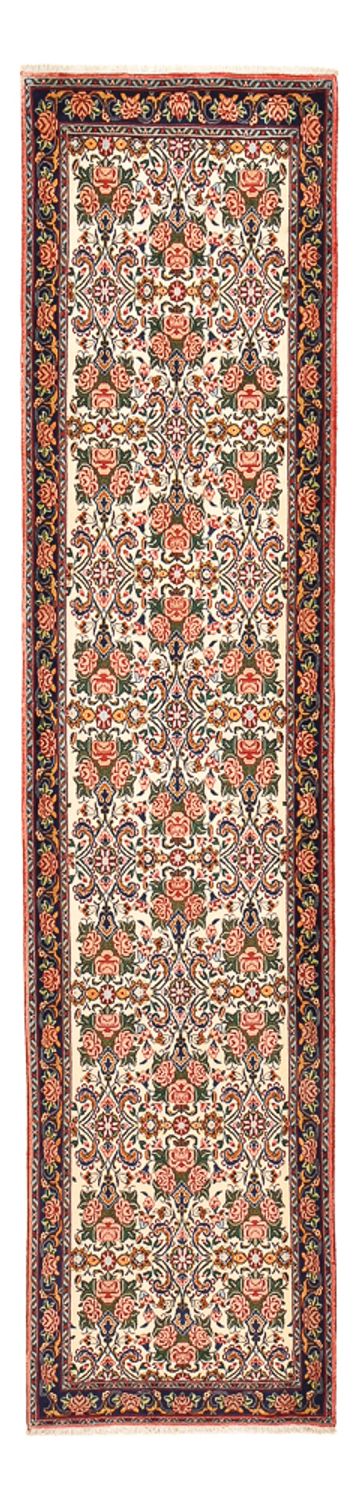 Loper Perzisch tapijt - Bijar - 380 x 92 cm - veelkleurig