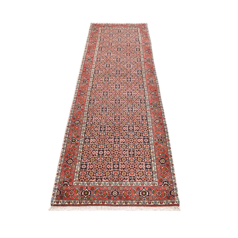 Loper Perzisch tapijt - Bijar - 300 x 86 cm - roest