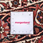 Perzisch tapijt - Bijar rond  - 150 x 150 cm - donkerrood