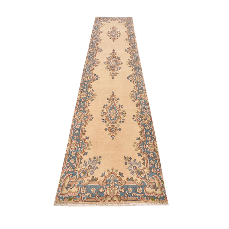 Loper Perzisch tapijt - Royal - 408 x 75 cm - beige