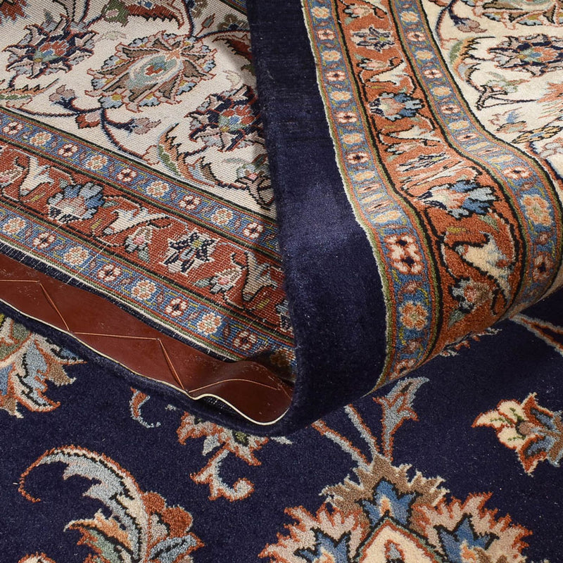 Perzisch tapijt - Klassiek - Koninklijke - 390 x 297 cm - donkerblauw