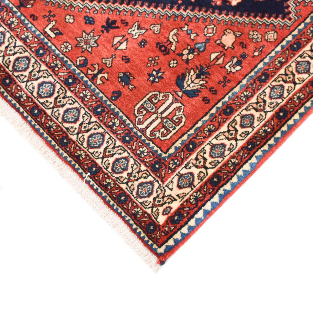 Gabbeh Tapijt - Kashkuli Perzisch - 150 x 103 cm - donkerblauw