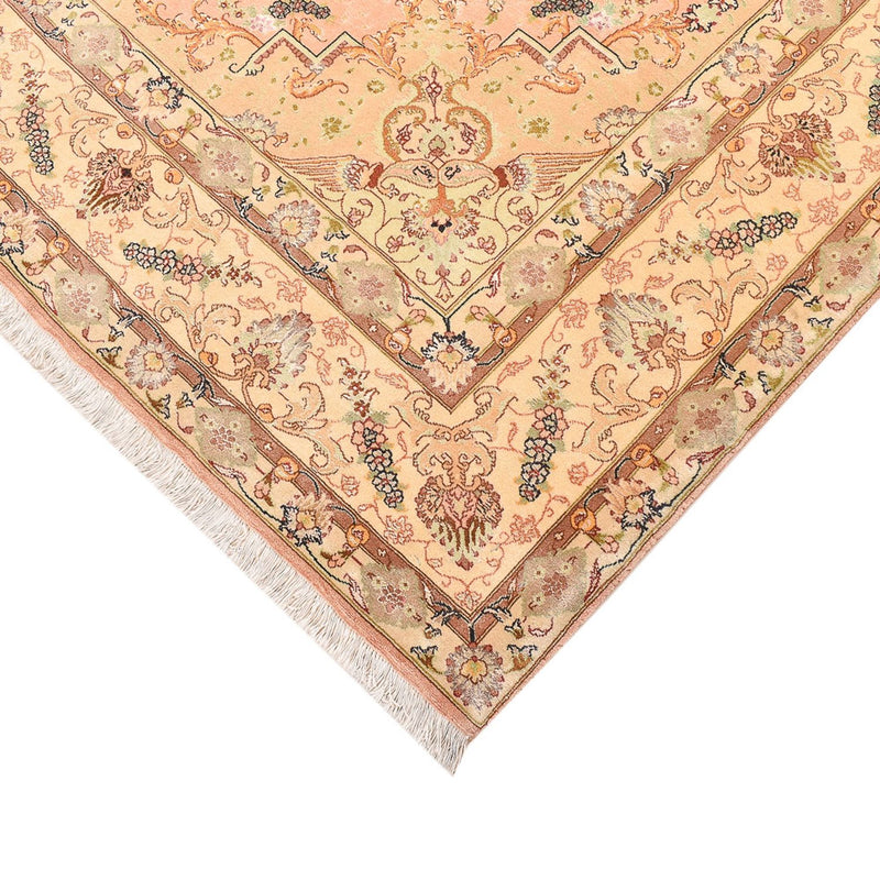 Perzisch tapijt - Tabriz - Royal - 294 x 203 cm - geel