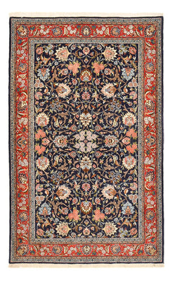 Perzisch tapijt - Isfahan - Premium - 226 x 136 cm - donkerblauw