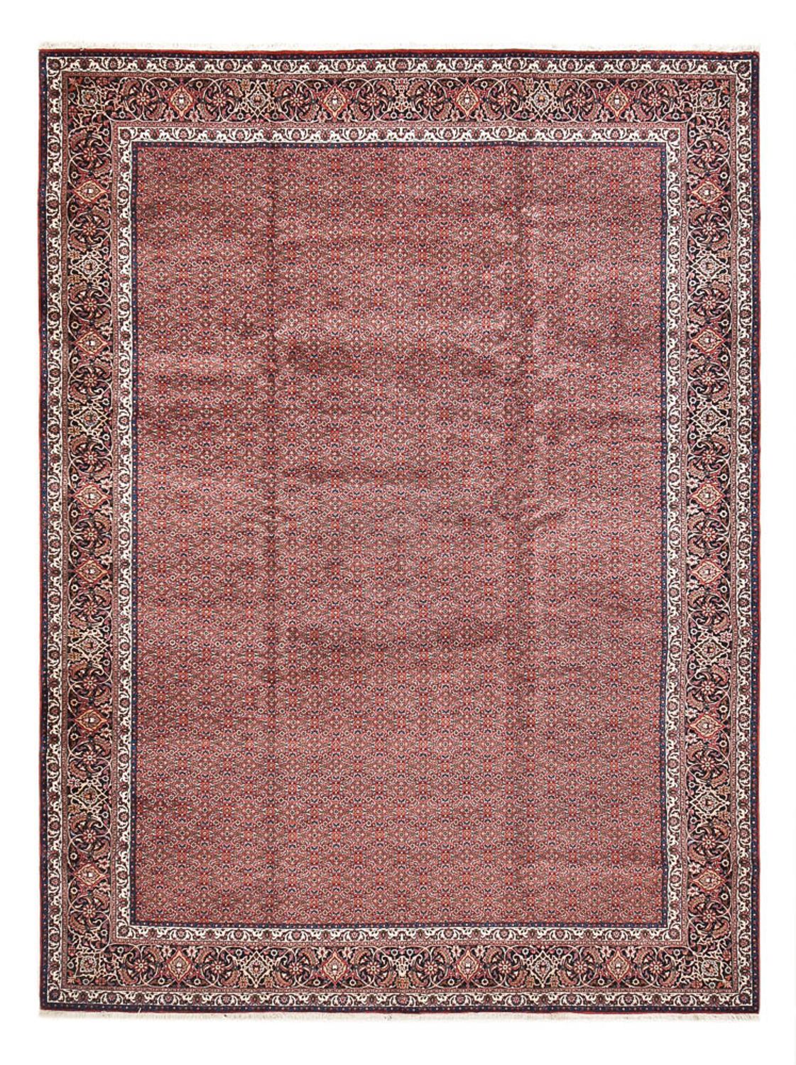 Perzisch tapijt - Bijar - 490 x 350 cm - bordeauxrood