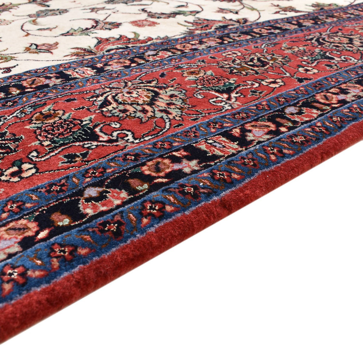 Perzisch tapijt - Bijar - 294 x 202 cm - licht beige