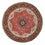 Perzisch tapijt - Bijar rond  - 150 x 150 cm - rood
