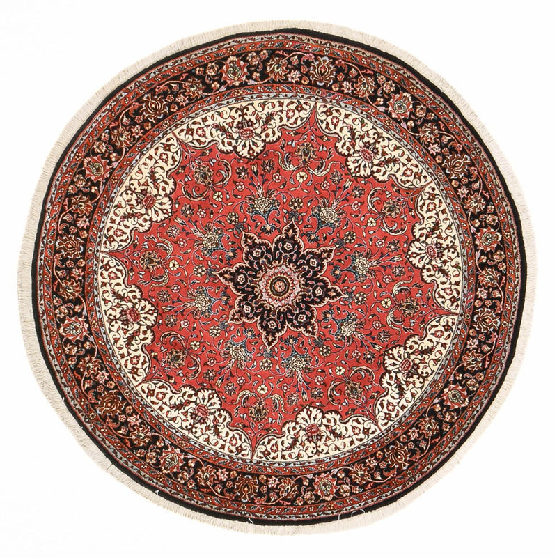 Perzisch tapijt - Bijar rond  - 150 x 150 cm - rood
