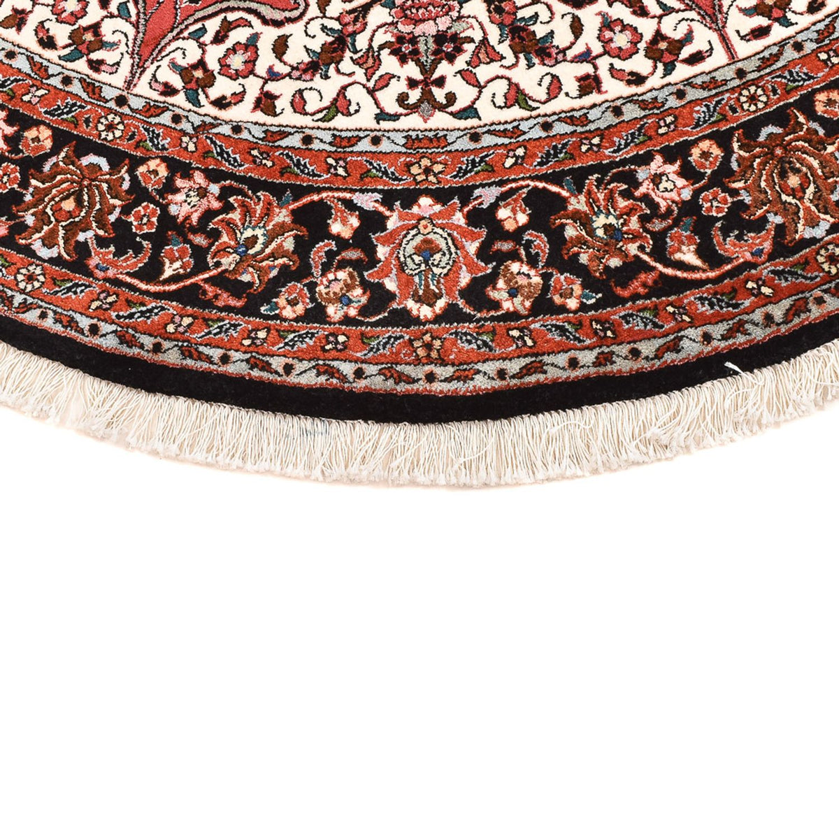 Perzisch tapijt - Bijar rond  - 150 x 150 cm - rood