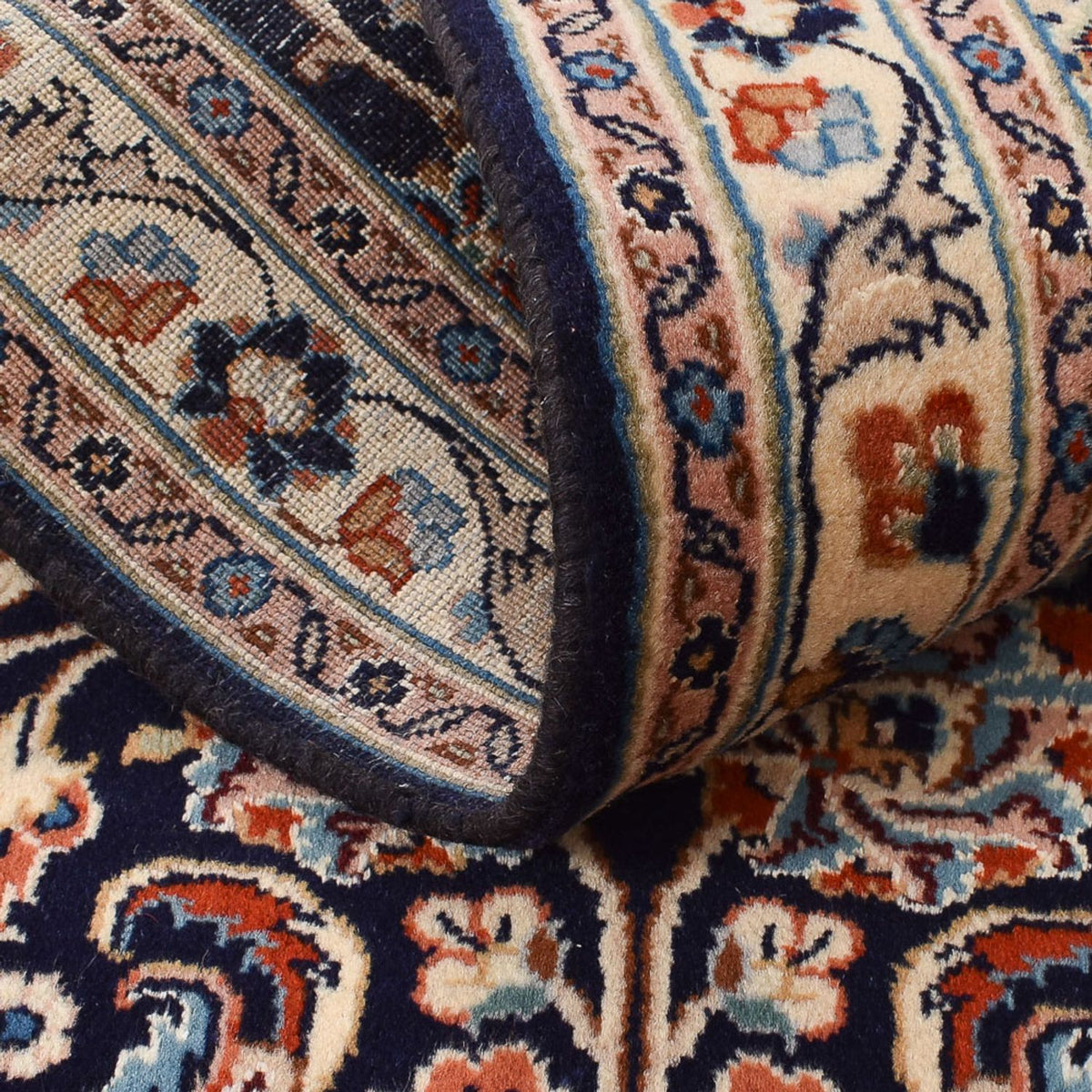 Loper Perzisch tapijt - Klassiek - 290 x 75 cm - donkerblauw