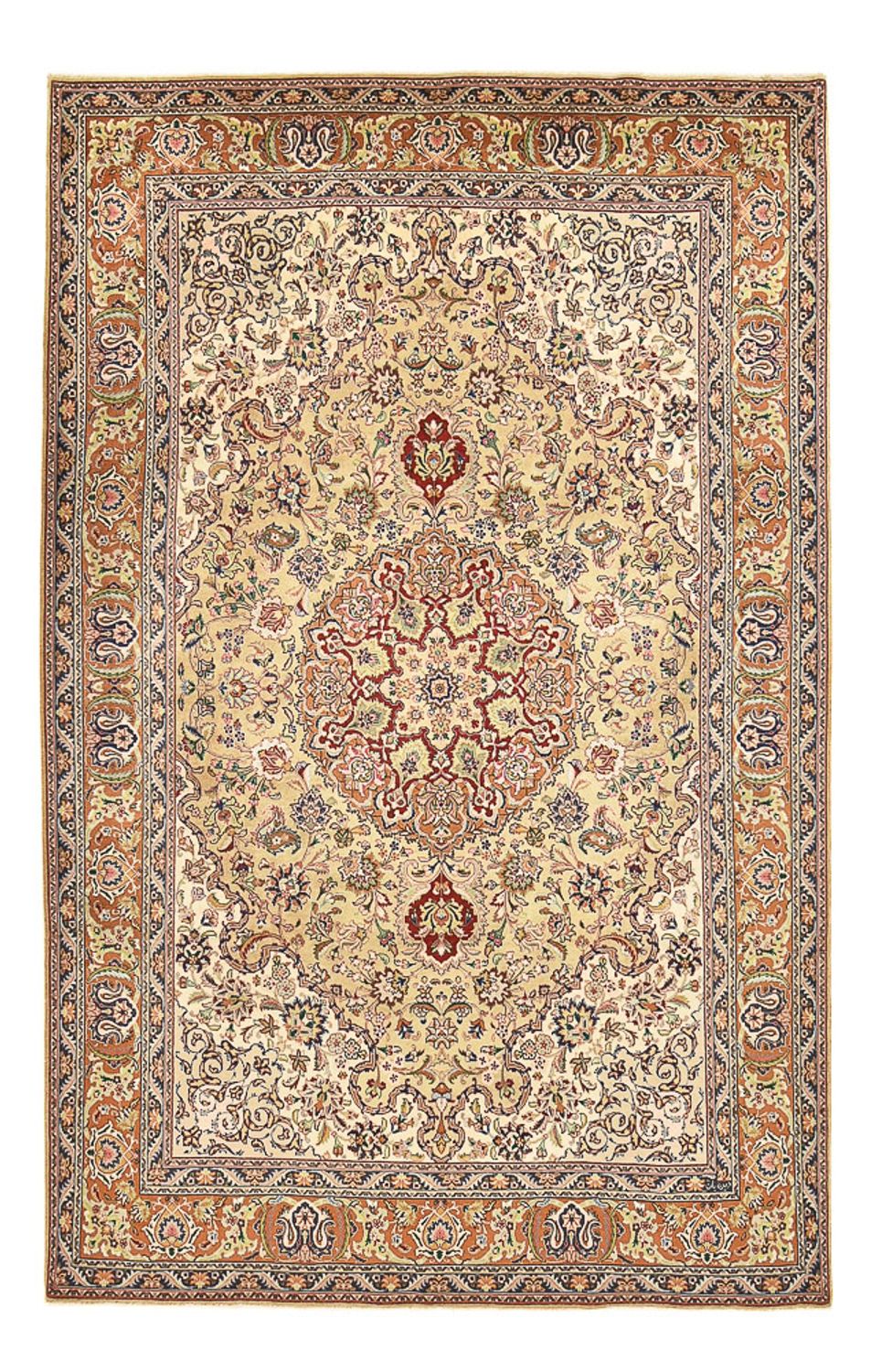 Perzisch tapijt - Tabriz - Royal - 316 x 203 cm - zand