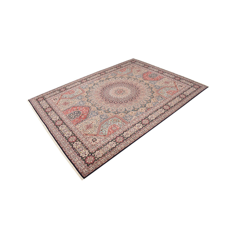 Perzisch tapijt - Tabriz - Royal - 400 x 303 cm - donker beige