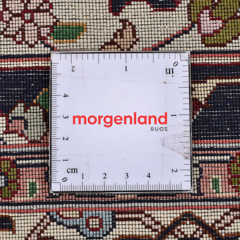 Perzisch tapijt - Tabriz - Royal - 400 x 303 cm - donker beige