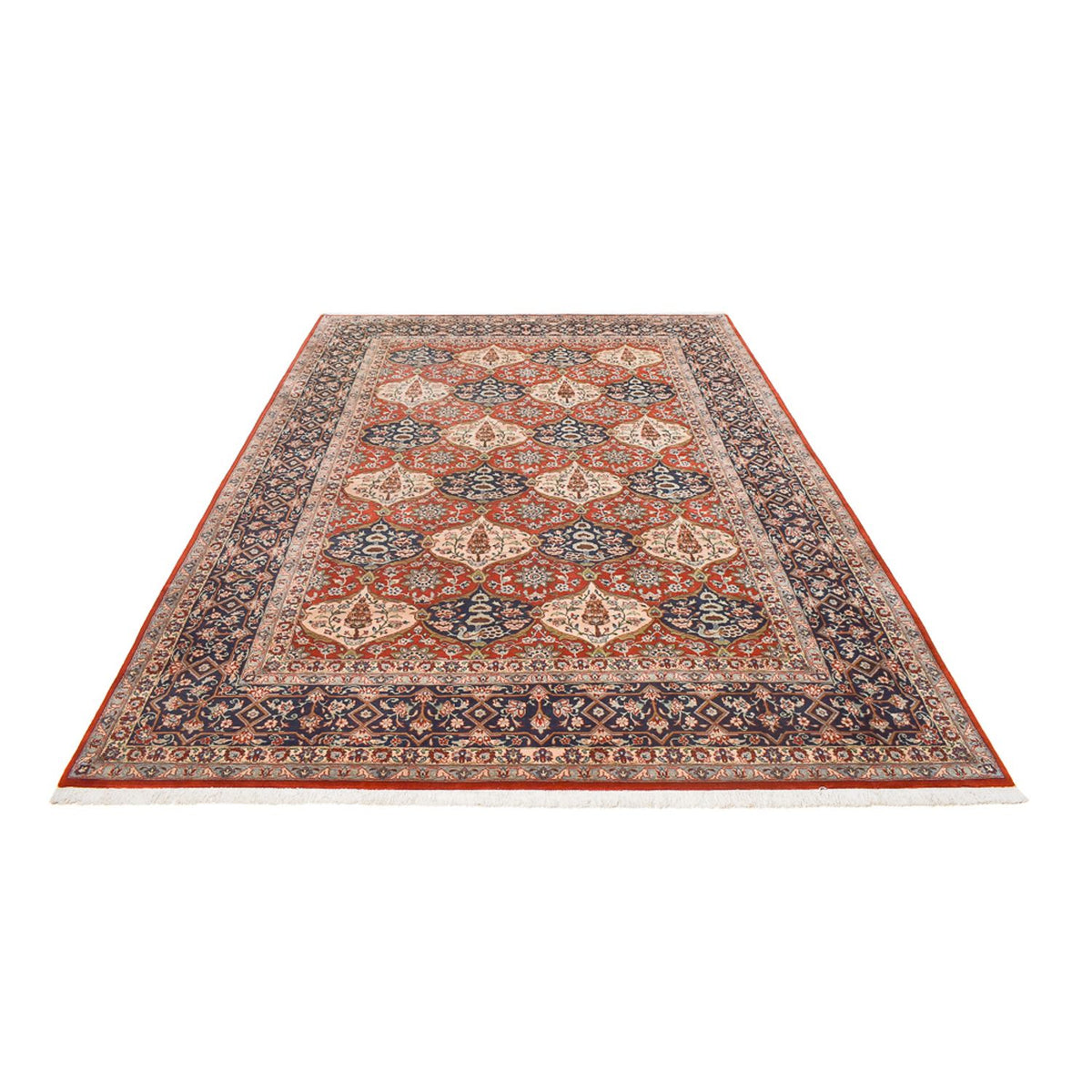 Perzisch tapijt - Keshan - 352 x 251 cm - donker beige