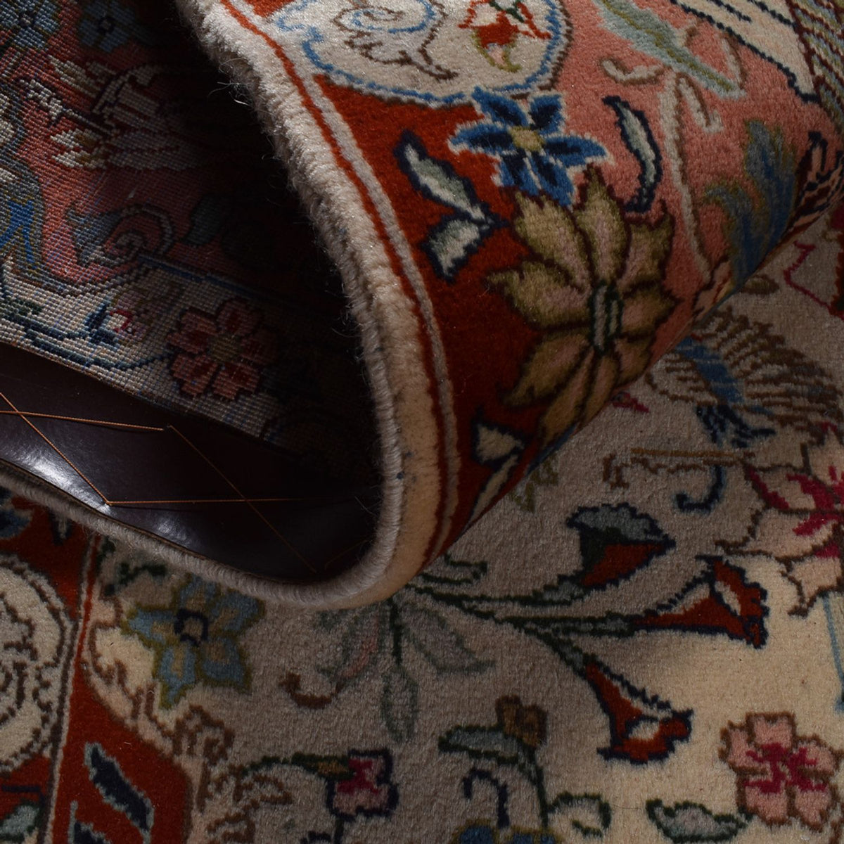 Perzisch tapijt - Keshan - 322 x 221 cm - zand