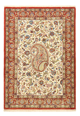 Perzisch tapijt - Ghom - Koninklijk - 162 x 109 cm - beige