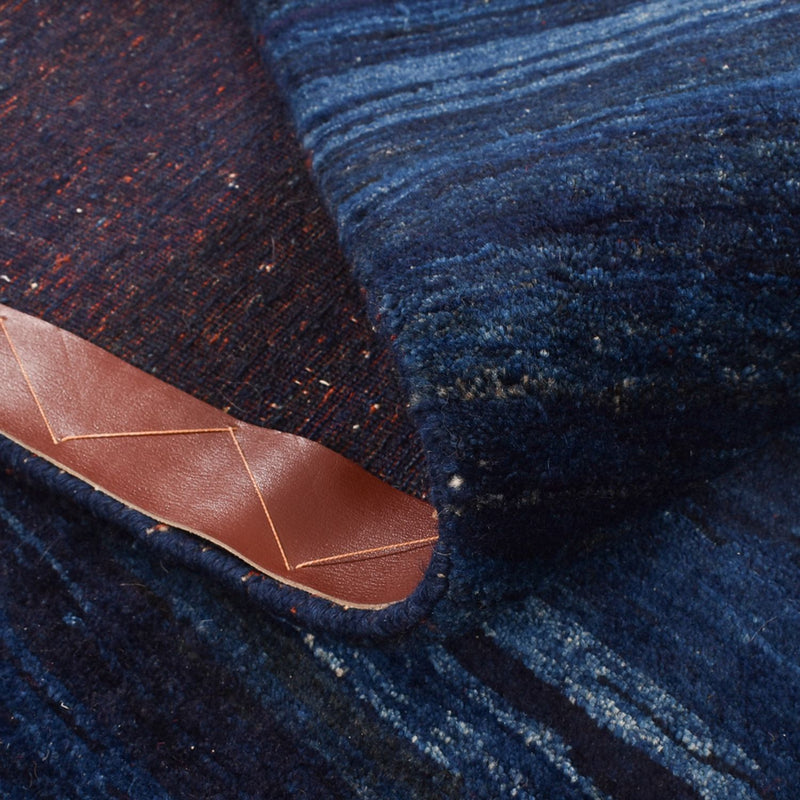 Gabbeh Tapijt - Loribaft Perzisch - 195 x 158 cm - donkerblauw