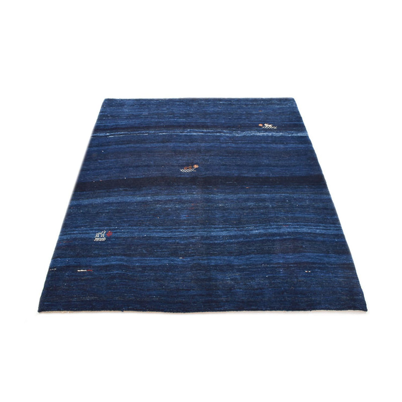 Gabbeh Tapijt - Loribaft Perzisch - 195 x 158 cm - donkerblauw