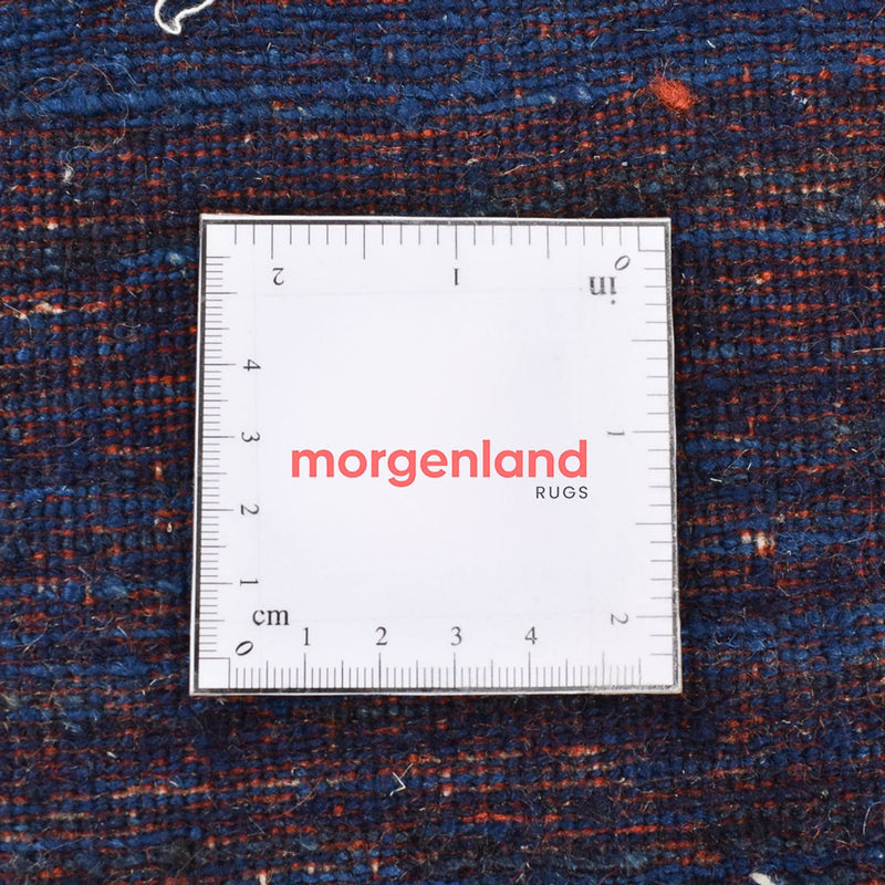 Gabbeh Tapijt - Loribaft Perzisch - 195 x 158 cm - donkerblauw