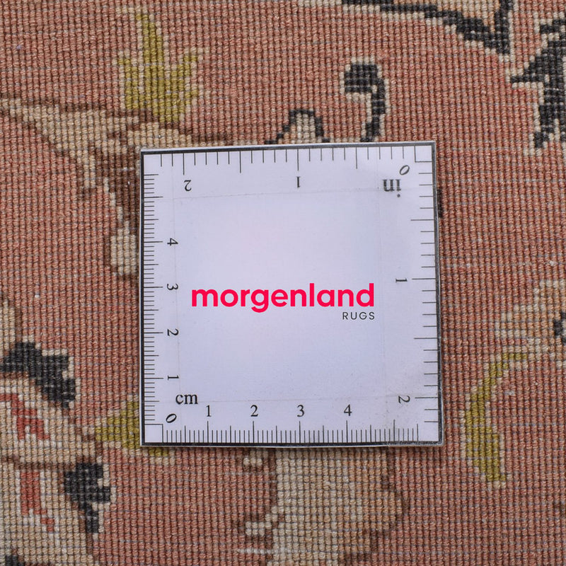 Perzisch tapijt - Tabriz - Premium rond  - 310 x 310 cm - beige