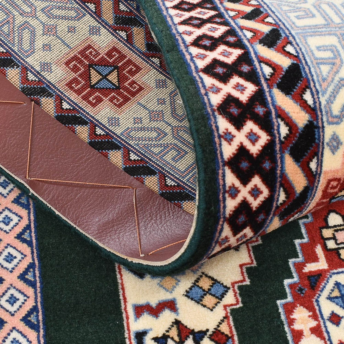 Loper Perzisch tapijt - Tabriz - Royal - 202 x 74 cm - donkerblauw