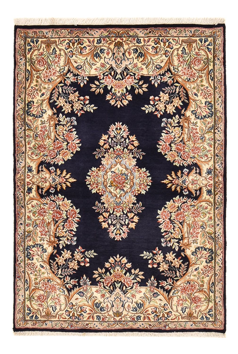 Perzisch tapijt - Royal - 150 x 100 cm - donkerblauw