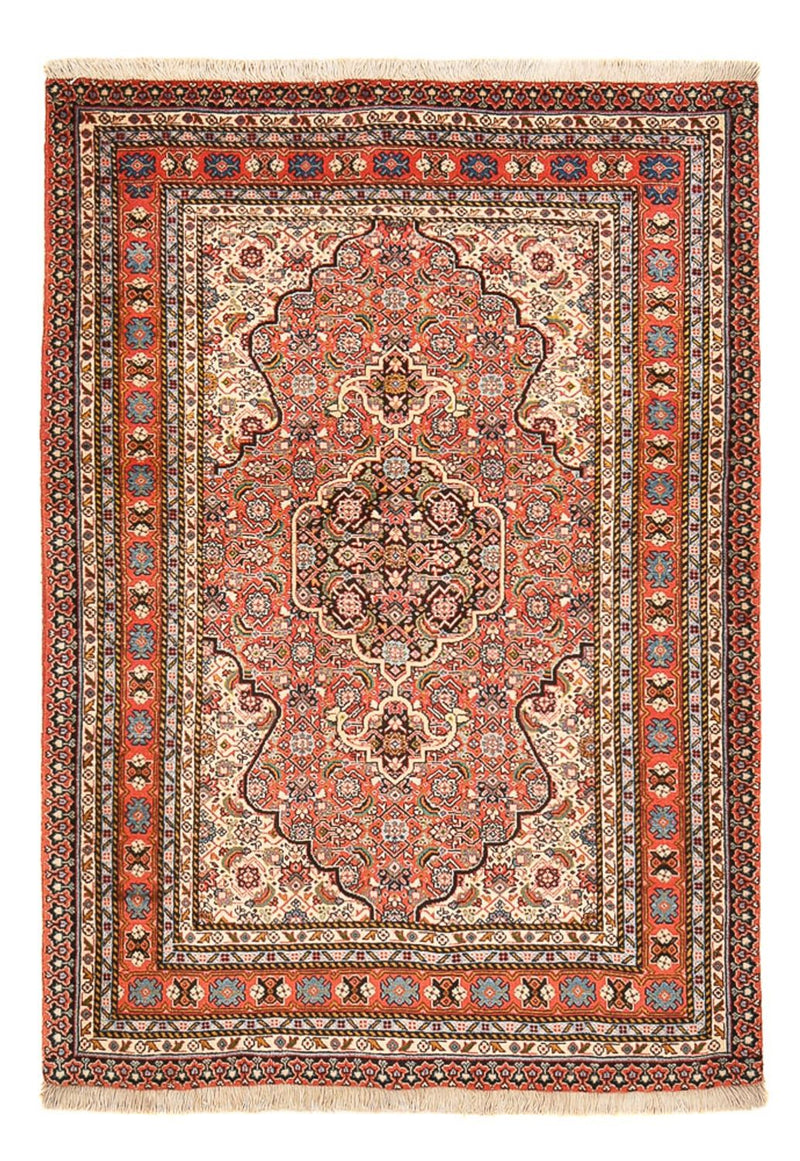 Perzisch tapijt - Tabriz - 156 x 110 cm - licht rood