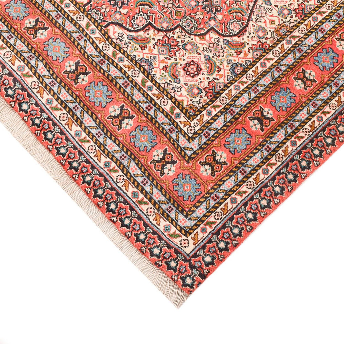 Perzisch tapijt - Tabriz - 156 x 110 cm - licht rood