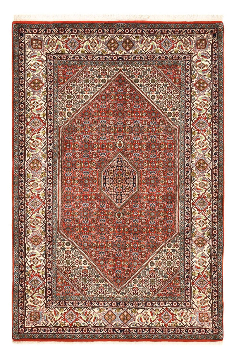 Perzisch tapijt - Bijar - 222 x 138 cm - roest