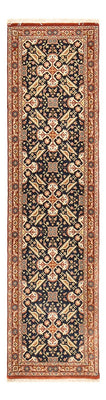 Loper Perzisch tapijt - Ghom - Koninklijk - 195 x 51 cm - donker beige