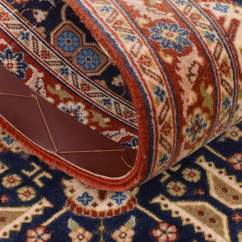 Loper Perzisch tapijt - Ghom - Koninklijk - 195 x 51 cm - donker beige