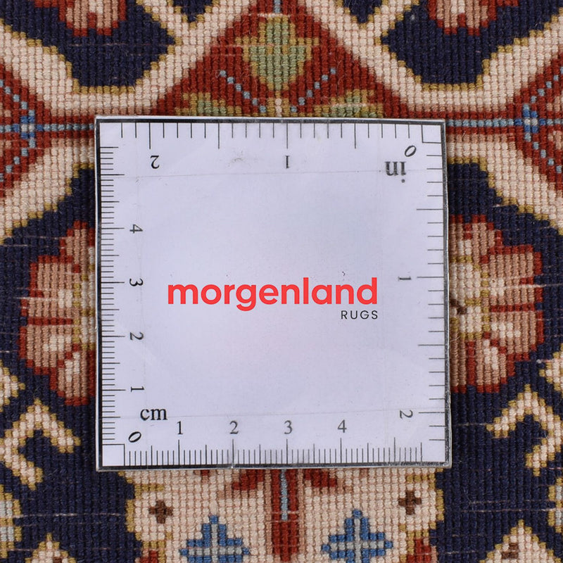 Loper Perzisch tapijt - Ghom - Koninklijk - 195 x 51 cm - donker beige