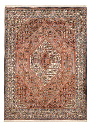 Perzisch tapijt - Bijar - 244 x 182 cm - roest